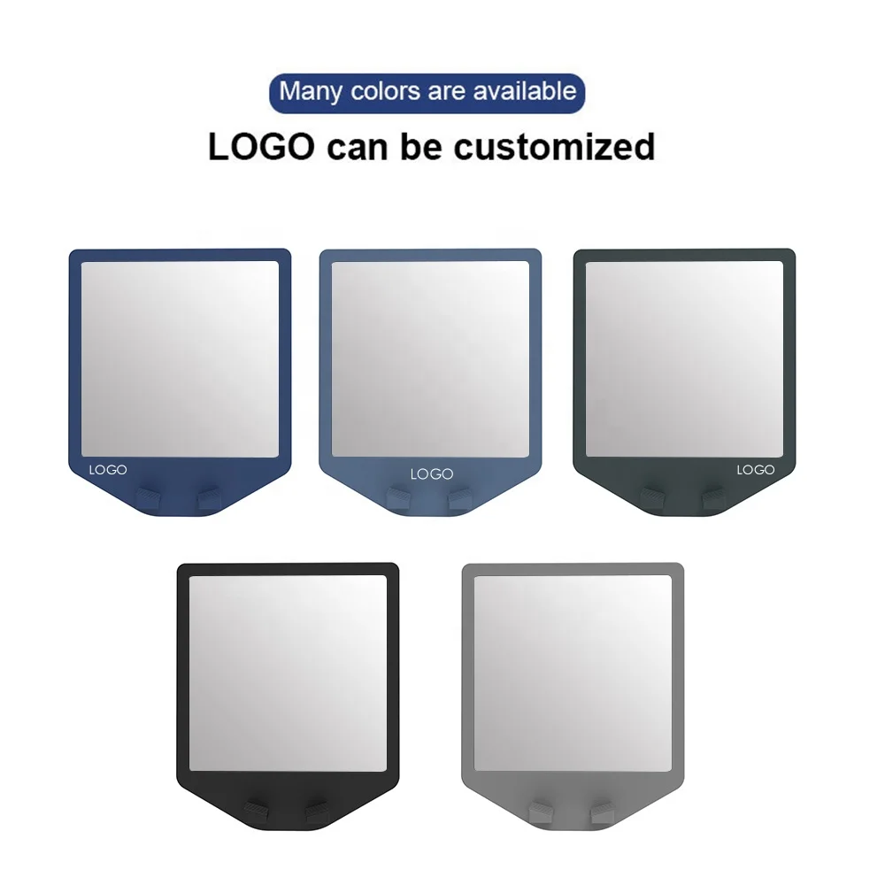 Shatterproof and Anti Fog Design Shave Mirror Bathroom Fogless Shower Shaving Bath Mirror with Razor Holder Non Marking Adhesive