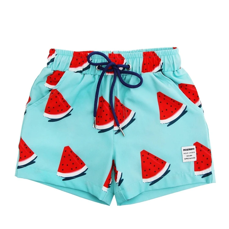 Banana swim trunks board beach shorts swimwear custom toddler baby boy kids swim shorts