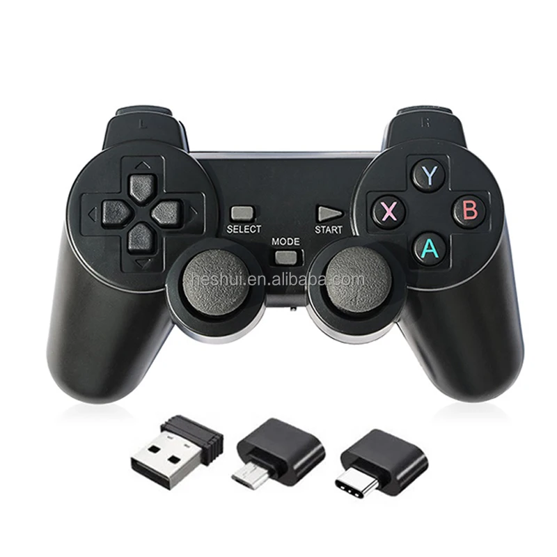 2 4G беспроводной геймпад для PS2/PS3 игровая консоль Android TV Box игровой контроллер джойстик контроллера