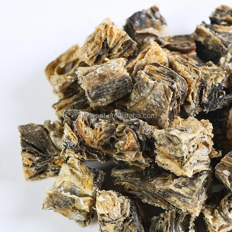 Factory Supply Wangdada natural Fish skin jerky health dog treat snack OEM ODM high quality 85g per bag pet dogs Feed