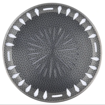 Commercial Korean Barbecue Restaurant Indoor BBQ Shop Equipment Non Stick Round Grill Plate Pan