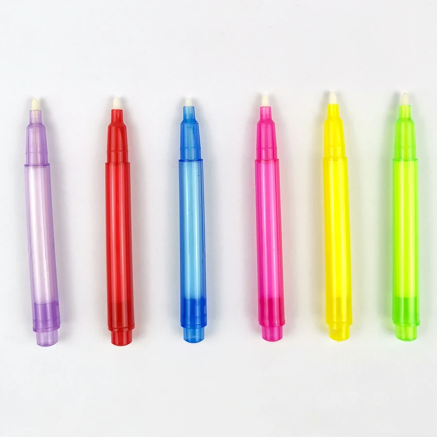 Stationery Security Promotional Gift Invisible Spy Pens UV Marker Pens with UV light