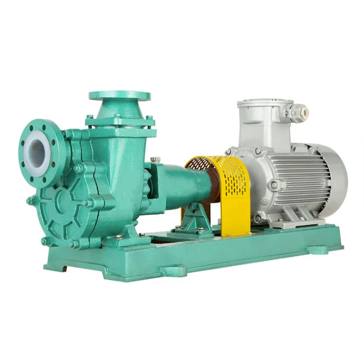 FZB fluoroplastic self-priming centrifugal pump corrosion resistance, wear resistance and high temperature resistance pumps
