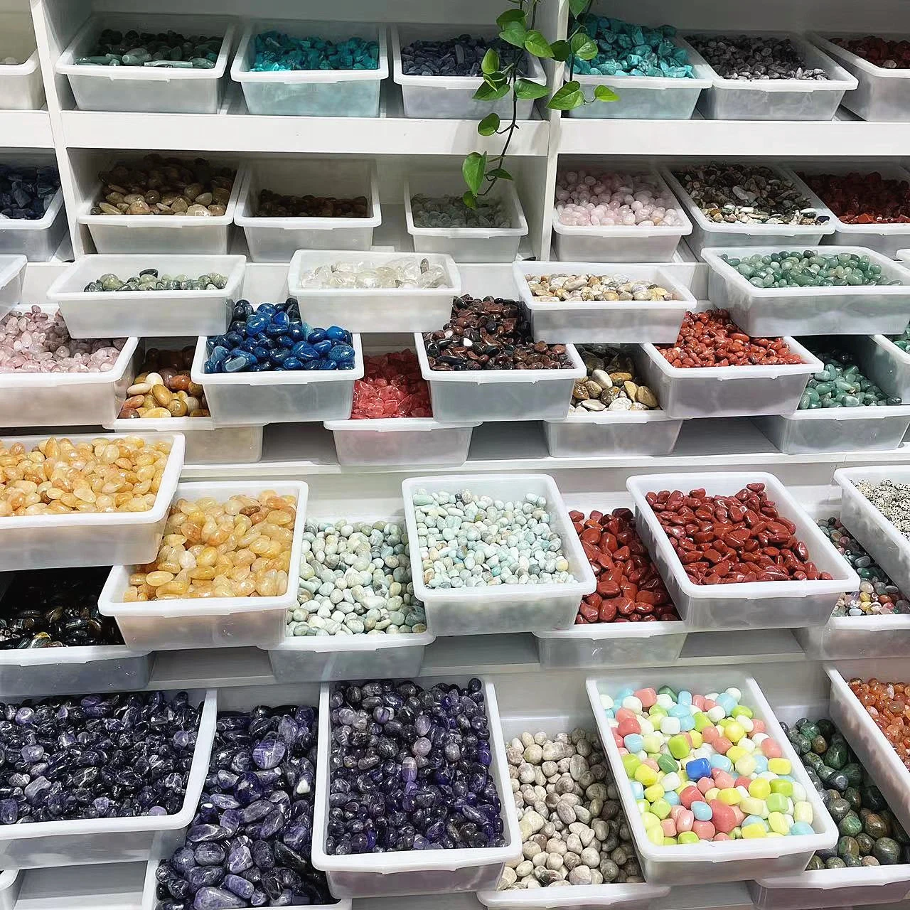 Mixed Healing Stone Polishing Bulk Crystals Chakra Stones Rose Quartz