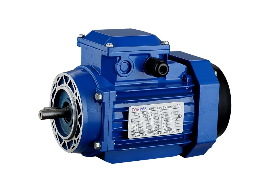 small size MS series three phase asynchronous electric motor
