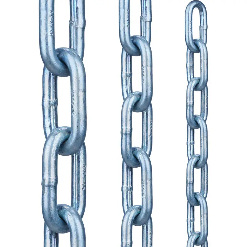 Wholesale China selling high quality hardware products link welded chain drop forged standard link chain steel chain