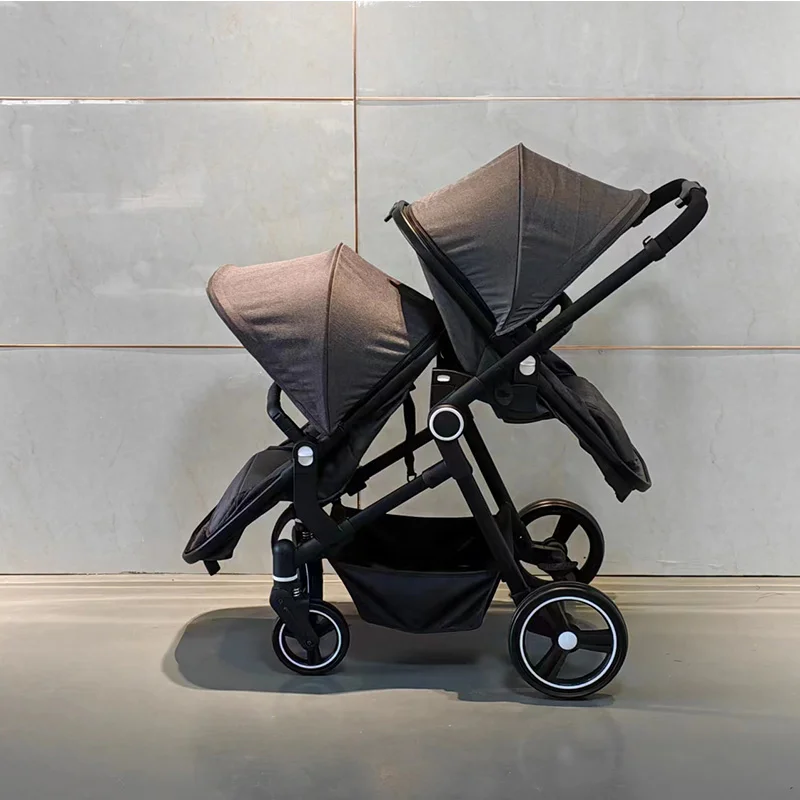 High landscape double stroller for kids / strong kids stroller / baby stroller for twins