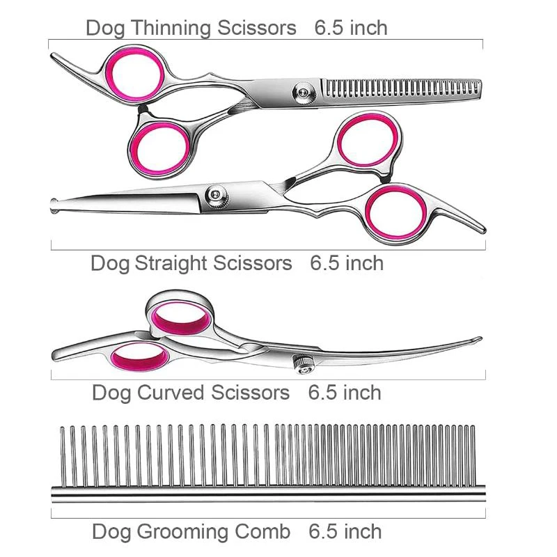 Factory Wholesale Pet Cleaning & Grooming Products Cat Clean Tool Scissors And Comb