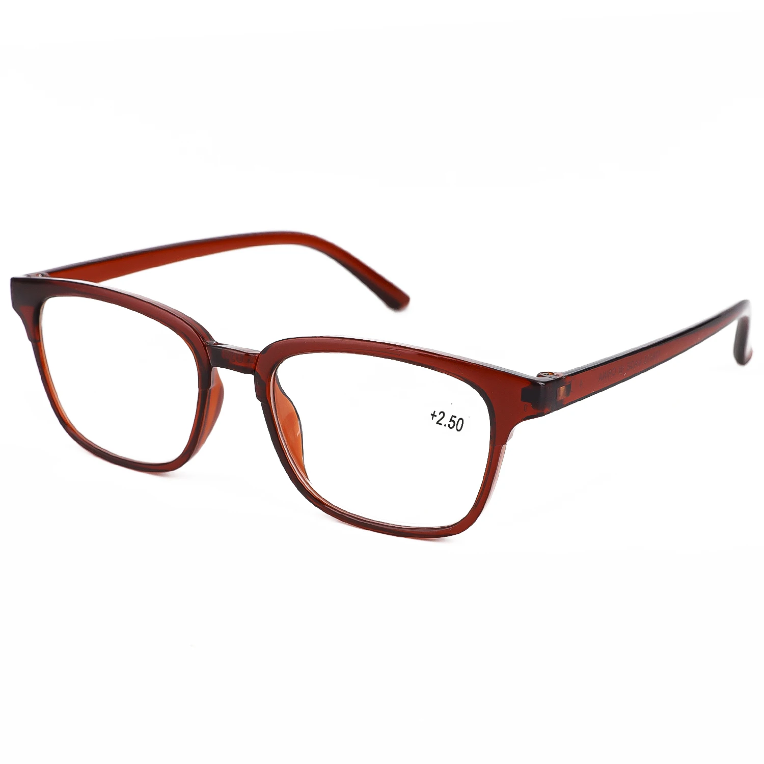 Ultra-light Simple Reading Glasses Comfortable Retro Advanced Sense Large Frame Display Face Small  Old Sight Glasses 207 038