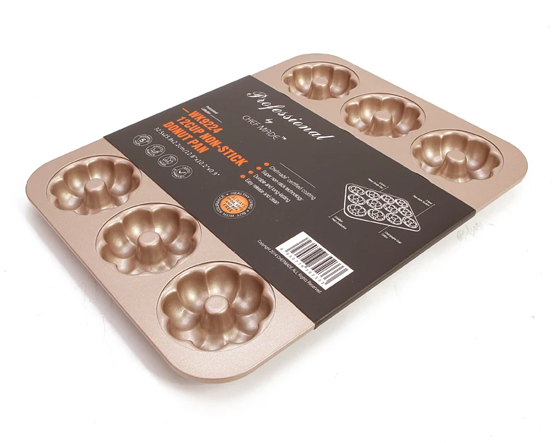 Посуда для выпечки цвета шампанского из углеродистой стали 12