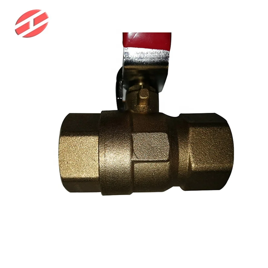 Chinese supplier chemical resistant NPT or BS type 2'NPT brass ball valve