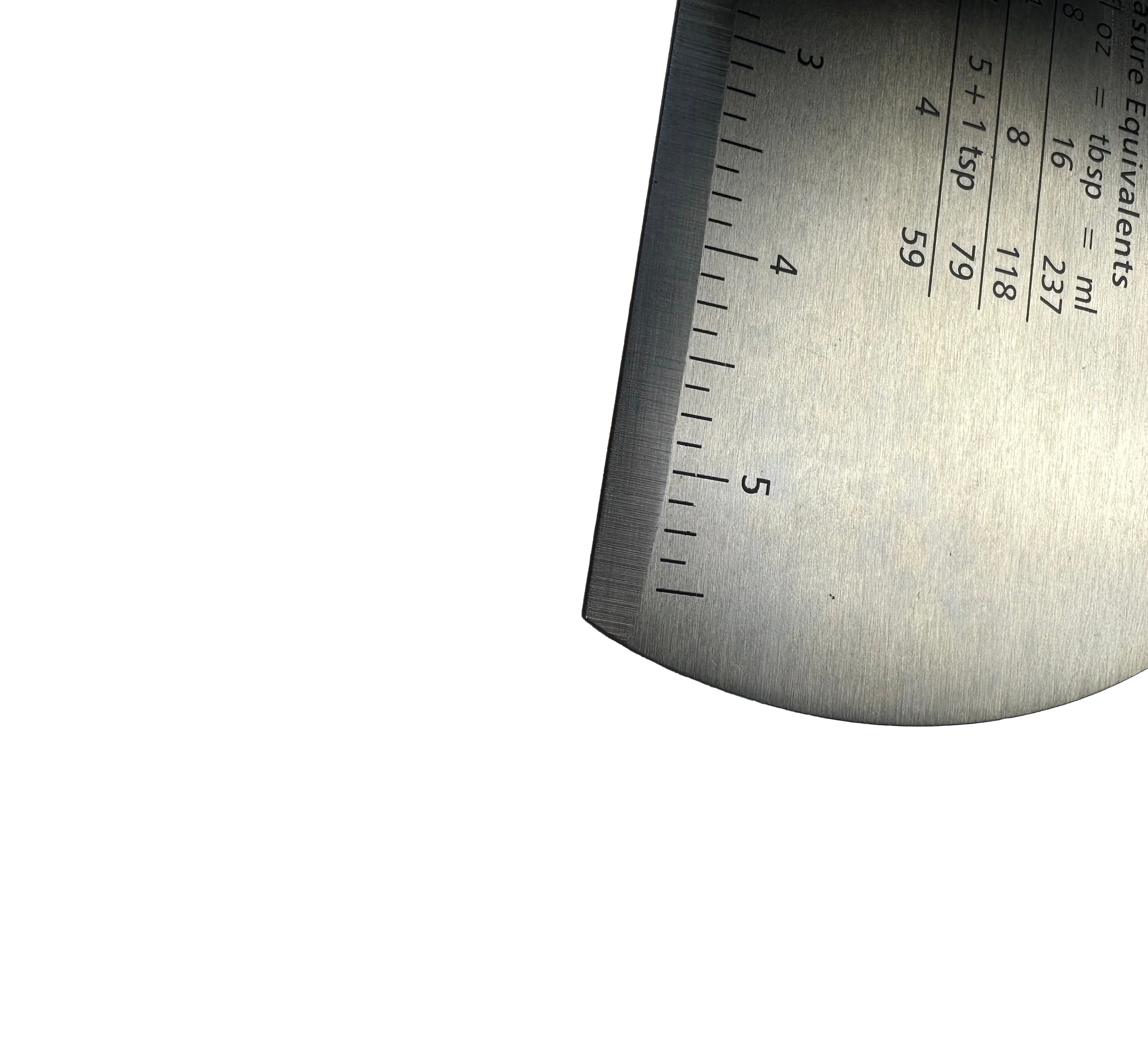 Double-Sided Stainless Steel Pizza Dough Scraper with Plastic Handle Kitchen Baking Accessories Pastry Tools Dough Knife