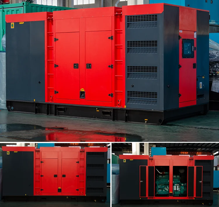 Hotel used hospital used diesel generator 800kVA 640kW diesel genset prices 800kVA power plant by Cummins KTA38-G2