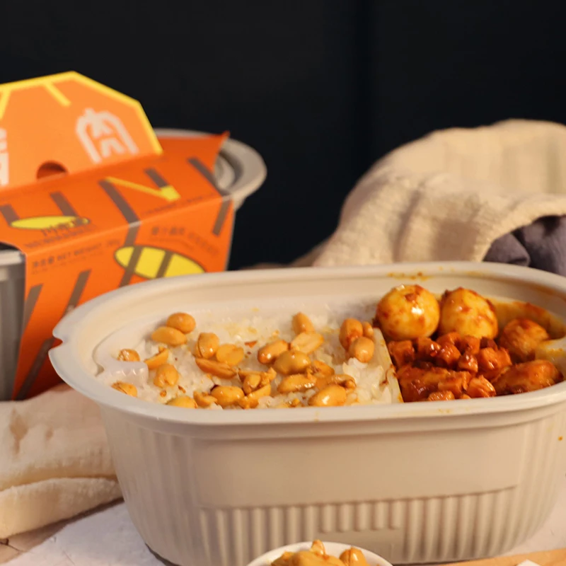 Ready to Eat Instant Food Convenient and Delicious Self Cooking Heating Hot Pot Rice Meals