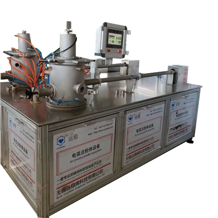 Carbon nanotubes Angle  machine with physical arc method