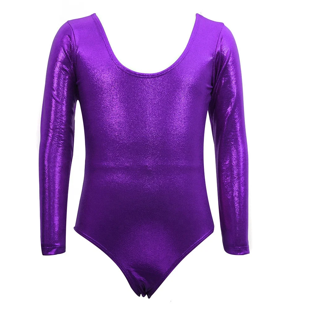 Детская гимнастическая одежда для маленьких девочек, детские спортивные трико