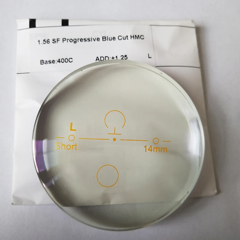 SF 1.56 Progresssive lenses glasses blue cut lens HMC progressive lenses  glasses lens manufacturer
