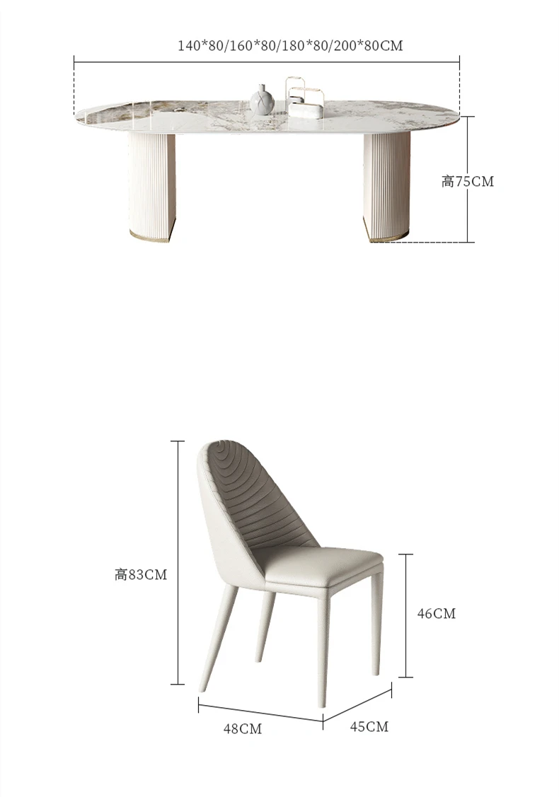 Лидер продаж 2021 обеденный стол мраморные столы и стулья обеденные Мраморная мебель для столовой