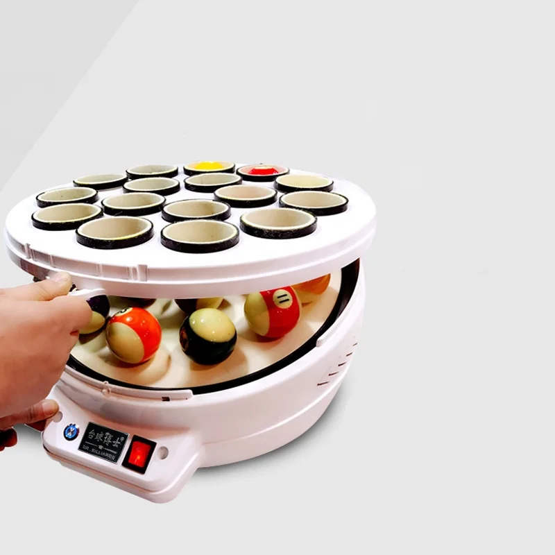 Premium Автоматическое бильярдный Американский бильярдный шар стиральная обслуживание машина для чистки 16 шаров