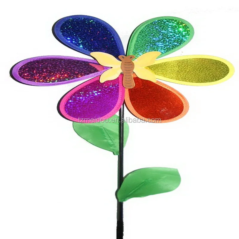 Factory supply children toy flashing windmill