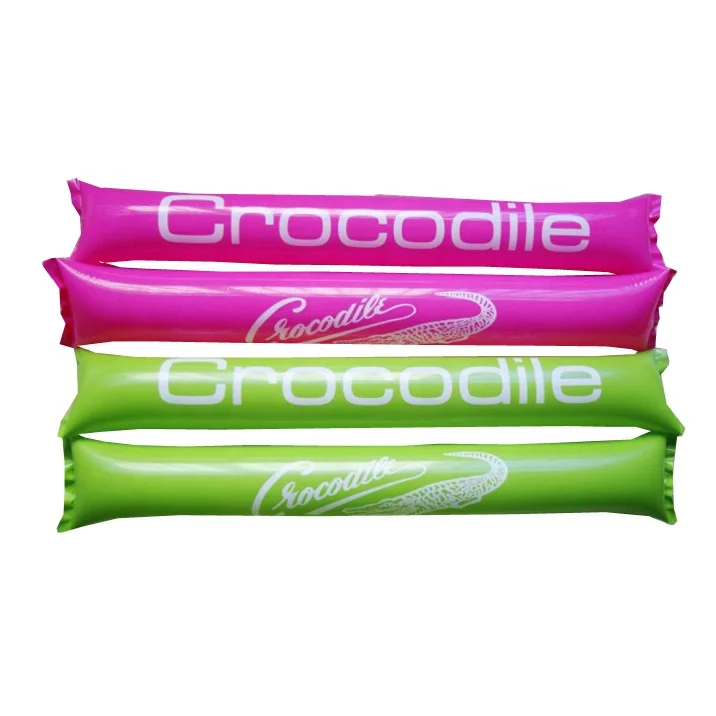 
Hot sale custom printed inflatable balloon cheering sticks for soccer 