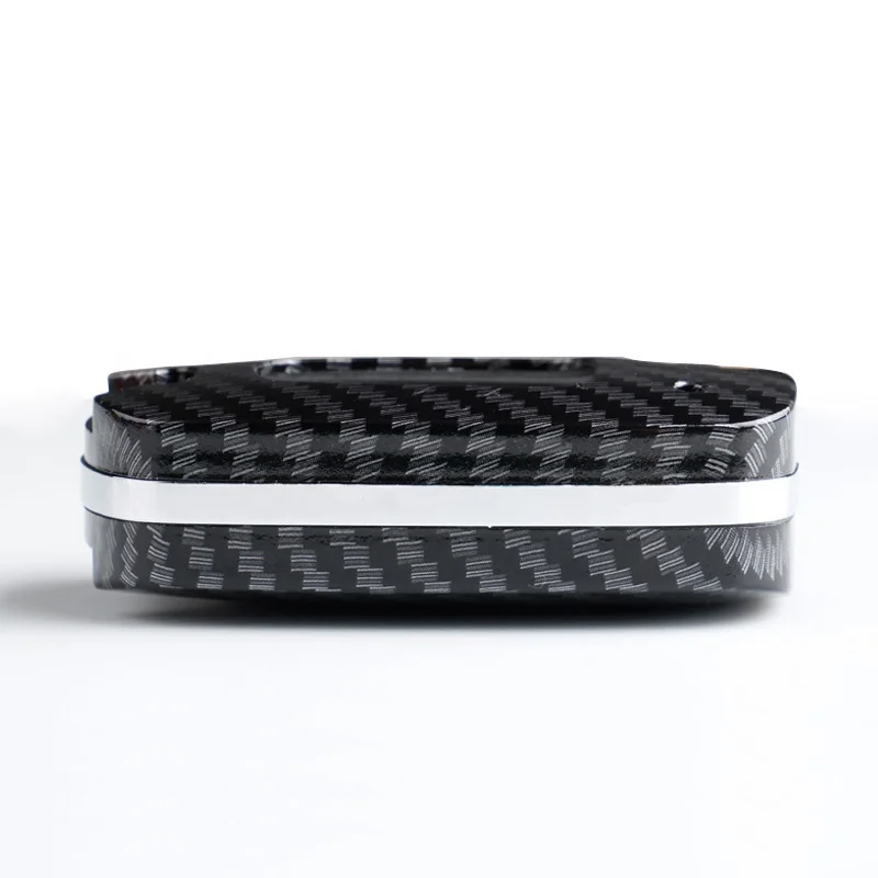 Автомобильные аксессуары Стайлинг карборн волоконный ключ чехол складной для Hyundai Ix35 IX25 I10 I20 I30 HB20 Sonata Verna Elantra