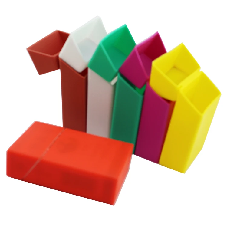  Oem High Quality Colorful Eco Friendly Silicone Cigarette Case Super Slims