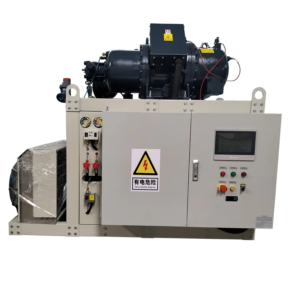 Product manufacturer screw compressor condensing unit low temperature cold room compressor unit