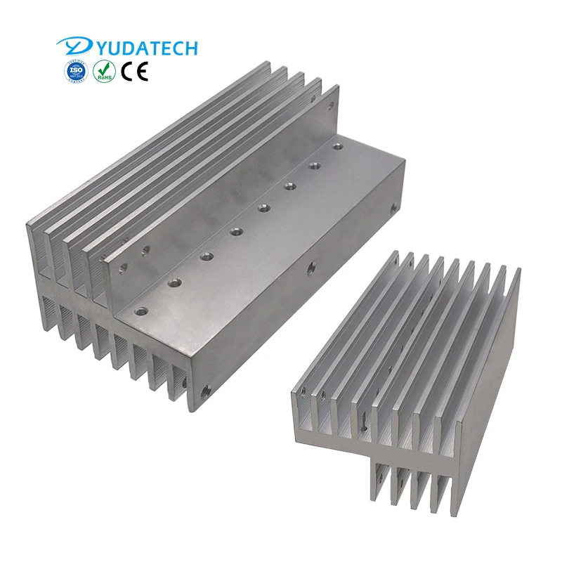 Custom Size Anodizing Extrusion Aluminum Electric Relay Heatsink for Industrial Solid State Relay