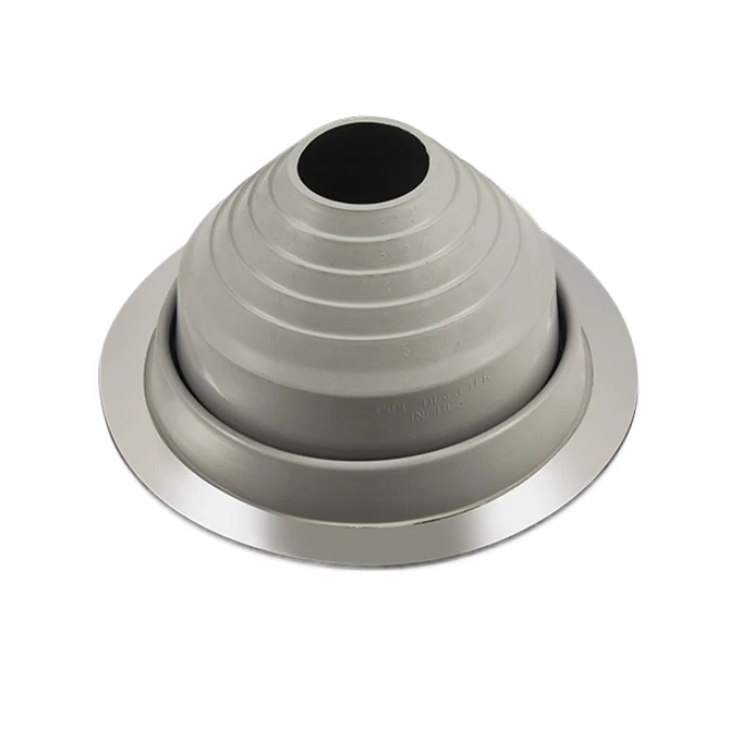 OEM High Temperature EPDM Rubber Roof Flashing Aluminum Sheet Profiles For Pipe