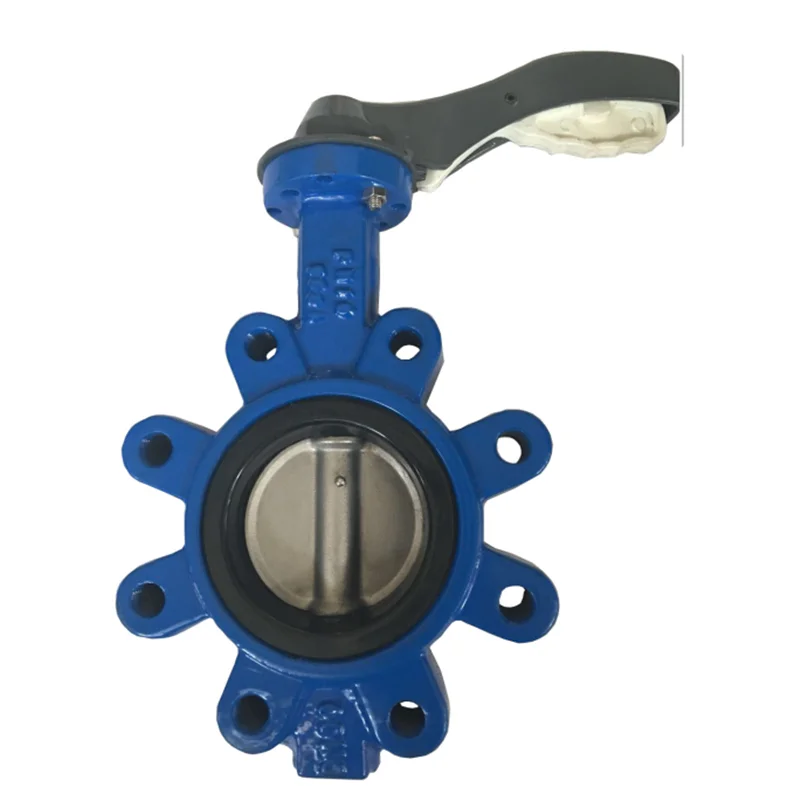 
LTD371 PN16 clamp butterfly valve Worm gear Central Line cast iron lug type butterfly valve 