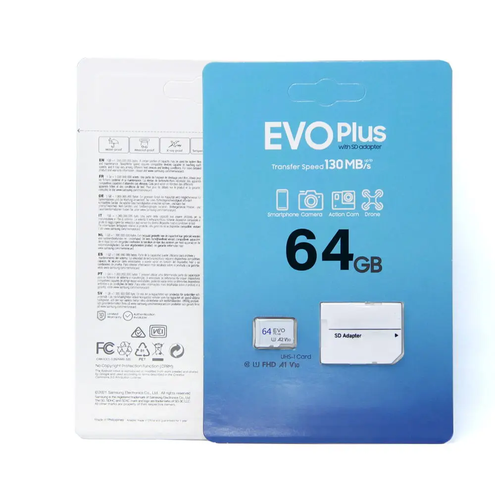 Factory Ce Rohs Fcc 8 16 32gb 64gb 128gb Phone Memoir Card Car Dvr Gps 128 Gb 256gb Tf Sd Card 512gb Camera Memory Cards