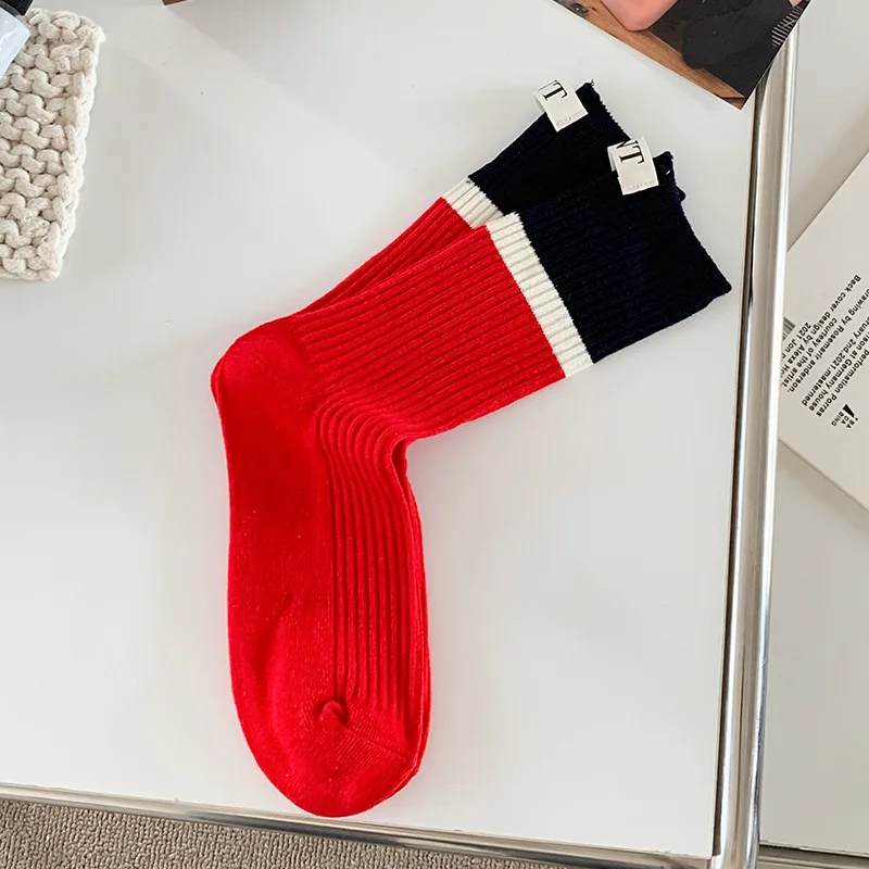 Fashion Skate Patchwork Socks Slouch Personality Street Women Socks