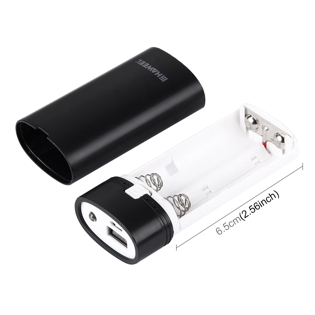  DIY 2x18650 корпус батареи портативное зарядное устройство чехол коробка USB порт со светодиодным индикатором без