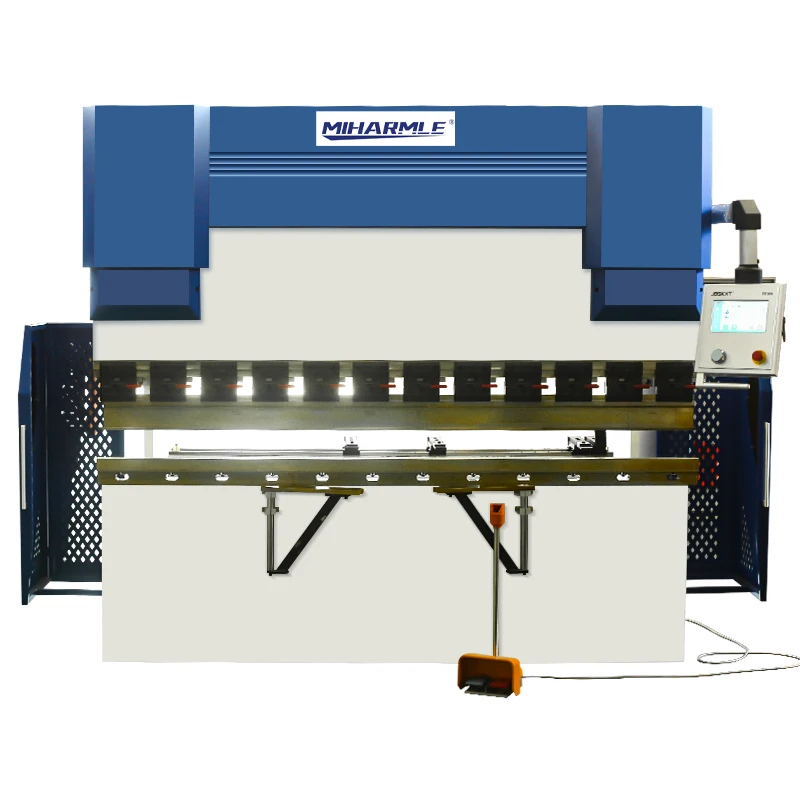Wc67K 100T sheet metal  bending machine with TP10S controller CNC hydraulic press brake with CE