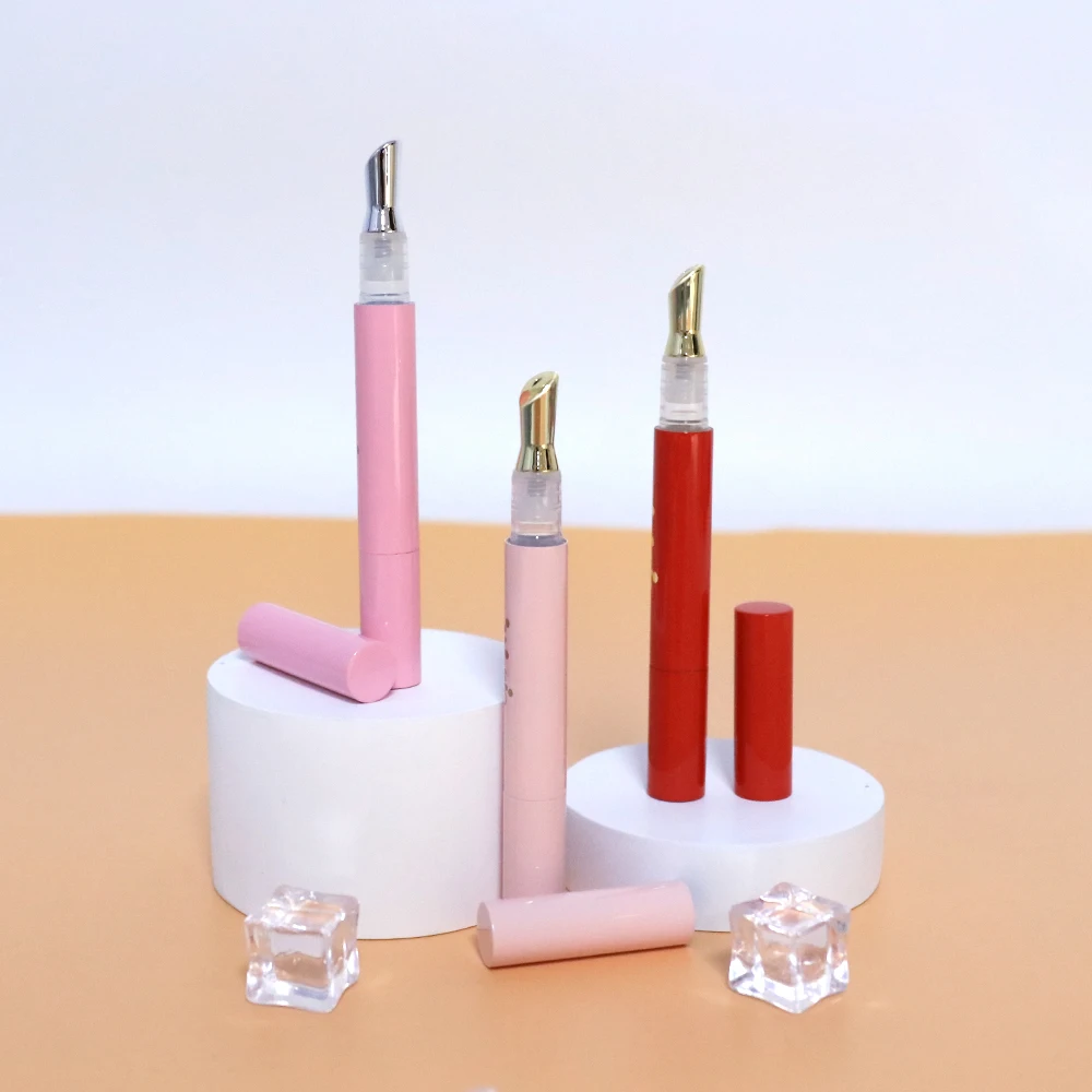 Wholesale 2ml Lip Plumper Gloss Tube Twist Pen Tubes For Cosmetics Lip Oil Tubes