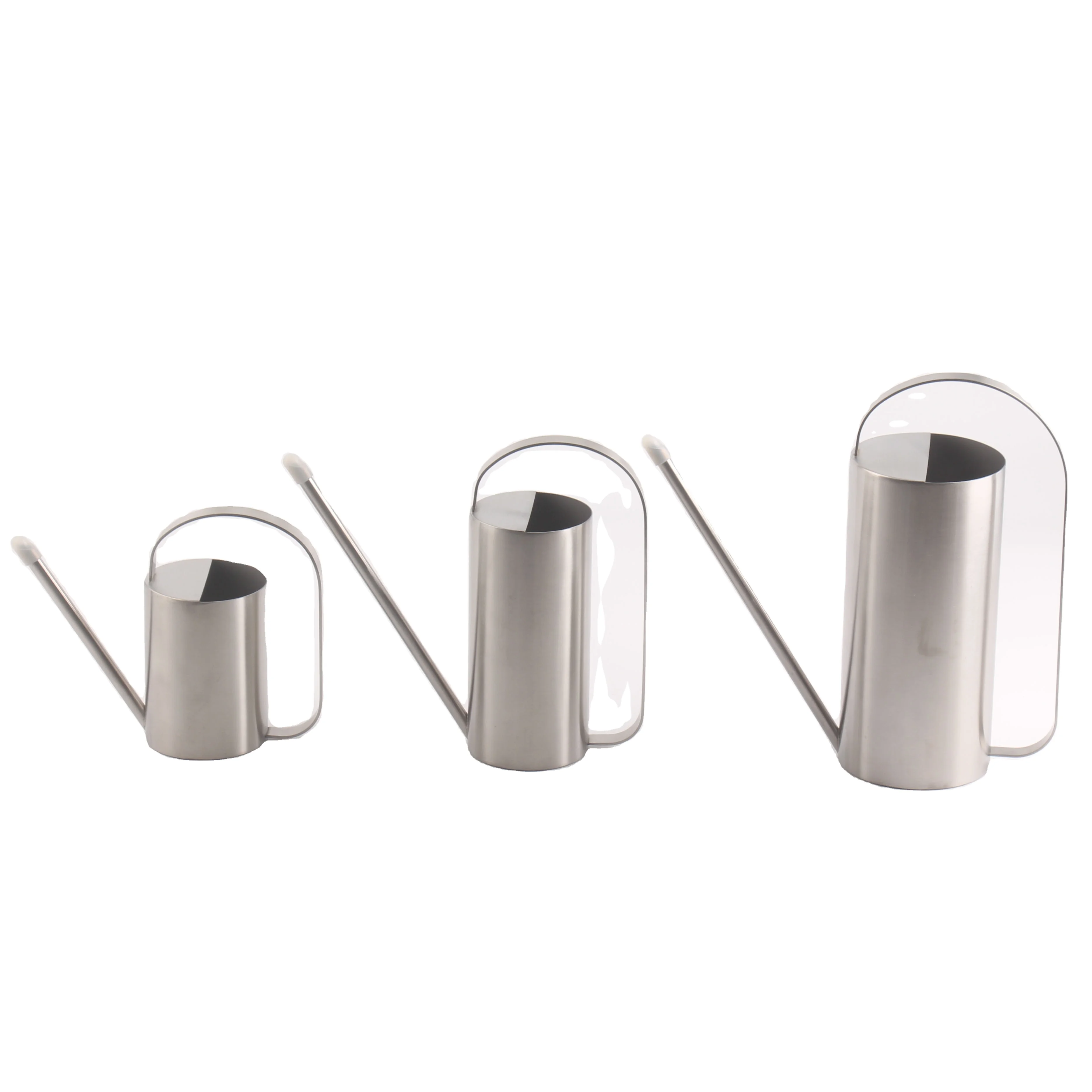 Retro Manufacturer Black Metal Watering Can  1.0L 1.3L 1.5L Stainless Steel  Planting Pot With Long Spout
