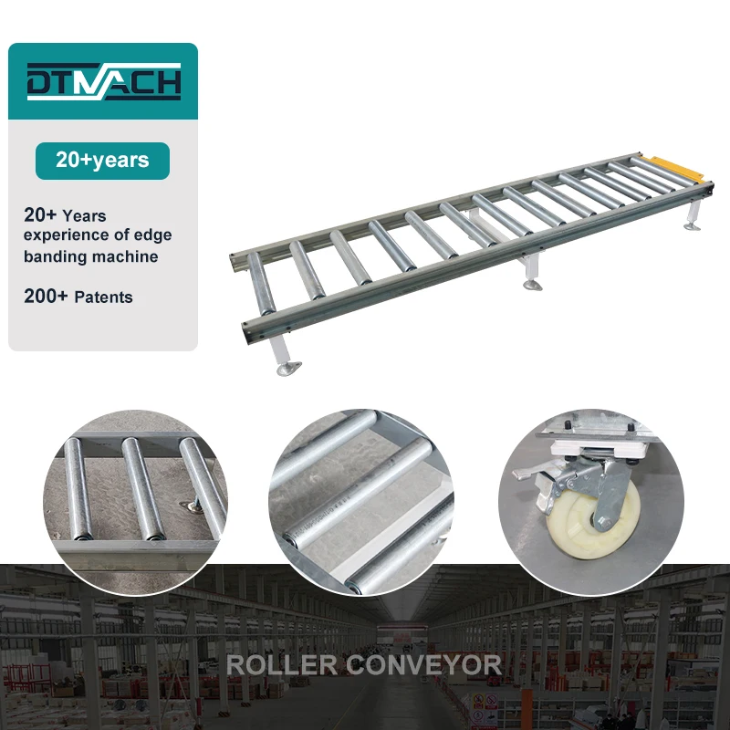 industrial Customizable size extend gravity conveyor roller line for container Furniture Factory