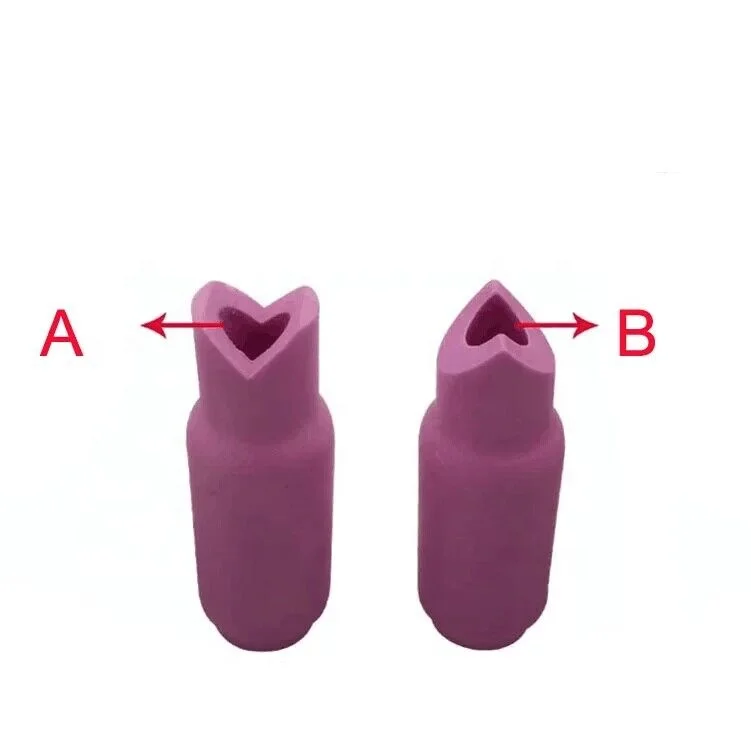Argon Welding Consumables Fit Alumina Ceramic Nozzle Cups 90 Degree for SR WP 17 18 26 Series Tig Welding Torch