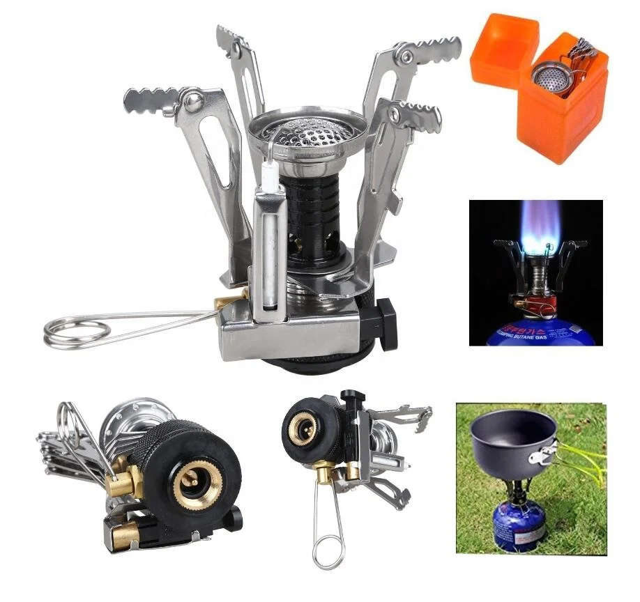 2022  hot product Outdoor 1-2 person portable camping and hiking backpacking cookware set outdoor survival emergency kit