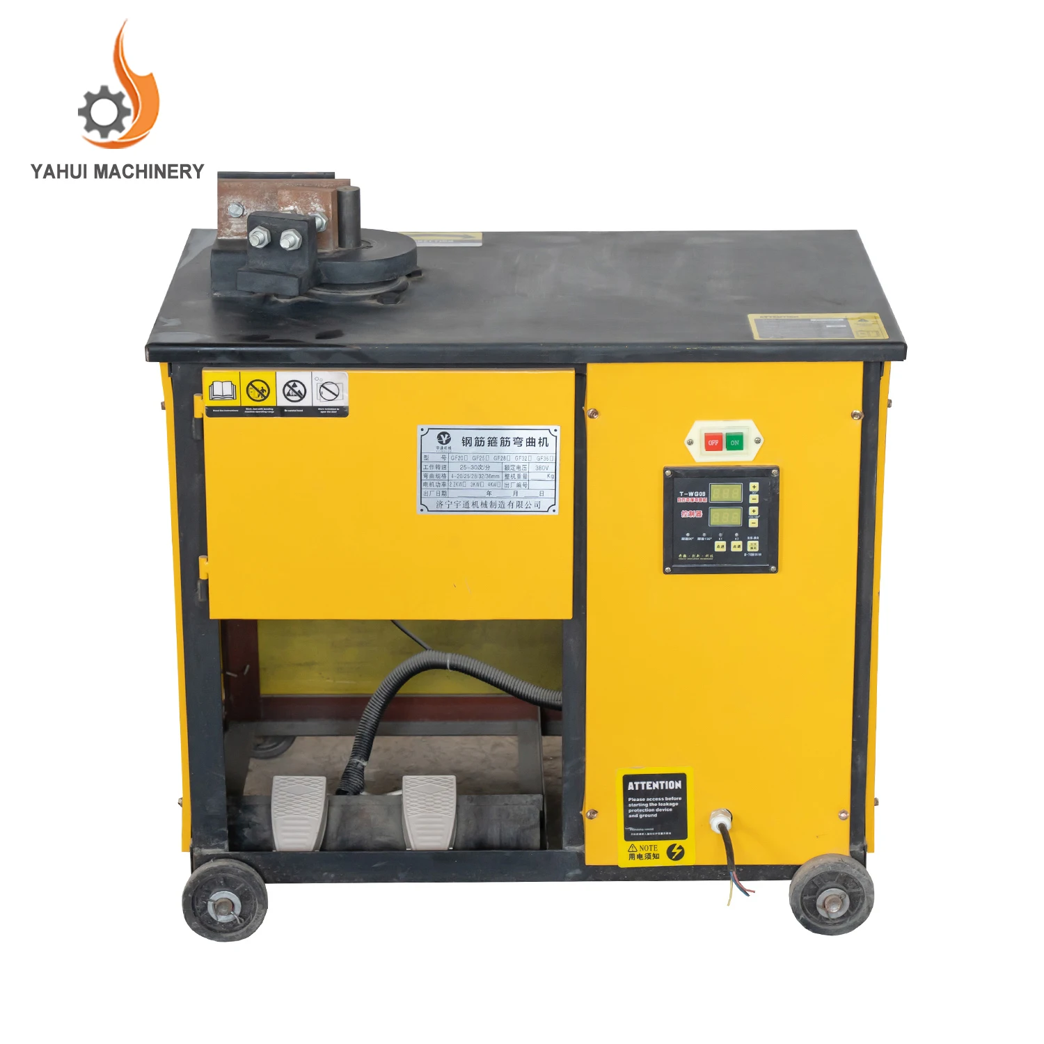 Стальной гибочный станок для круглых колец стальной стержней