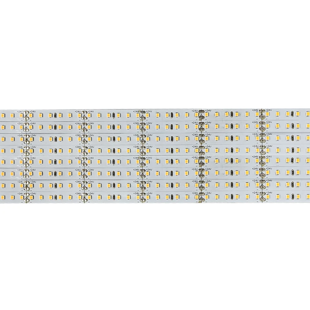 IP65 waterproof 5050 2835 24v 12V RGB rgbw cob strips outdoor warm white led strip lights silicone tubing for led strips