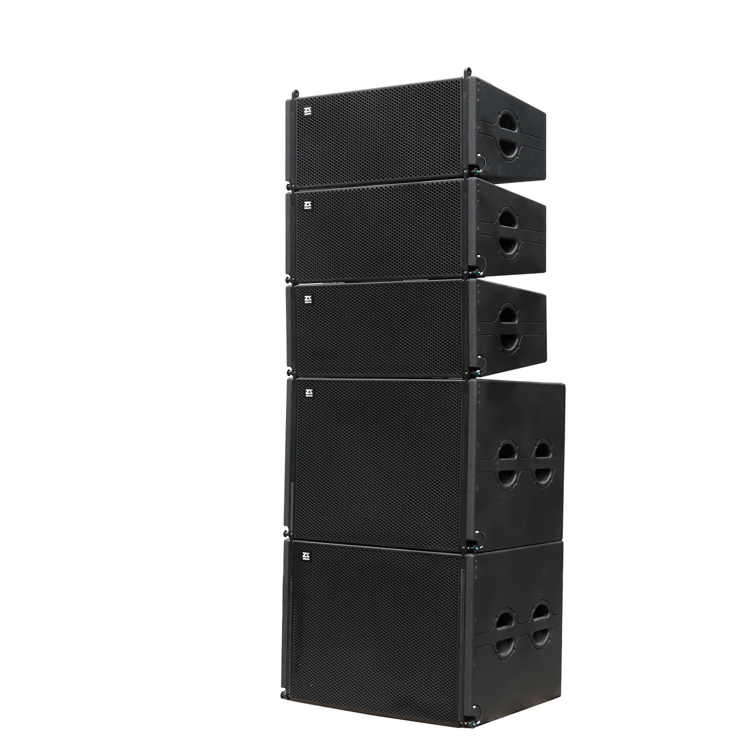  ZSOUND LA210 с двумя 10-дюймовый 2way миксер аудио профессиональные механизированные активный динамик линейного