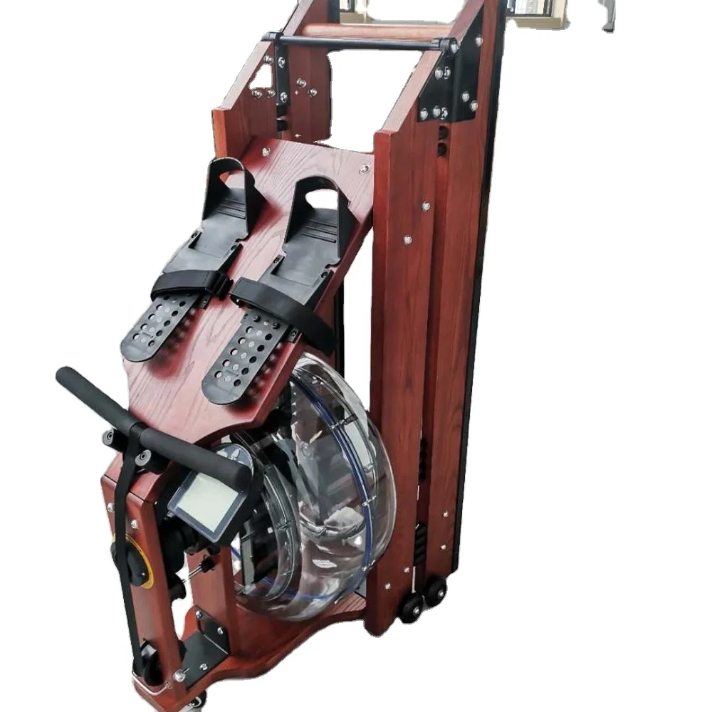 
Foldable wood water rower for commercial gym fitness equipment 