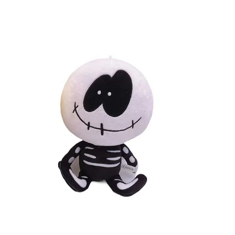 Spooky Month Skid and Pump Friday Night Funkin Plush Toy Soft Stuffed Doll Game Plush Kids Halloween Decoration Ornaments