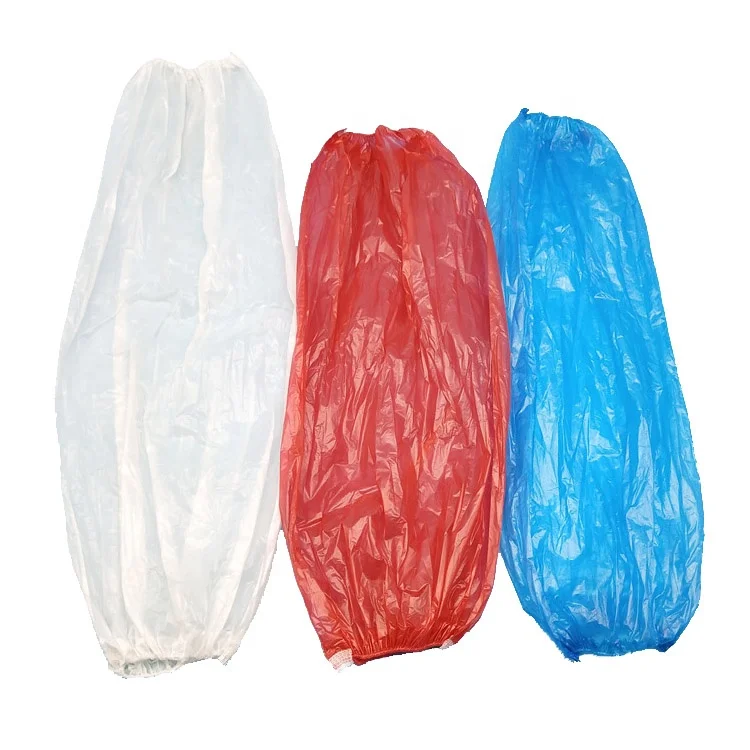 Cheap Plastic Disposable Pe/cpe Sleeve Cover Disposable Pe Sleeve Cover Usa