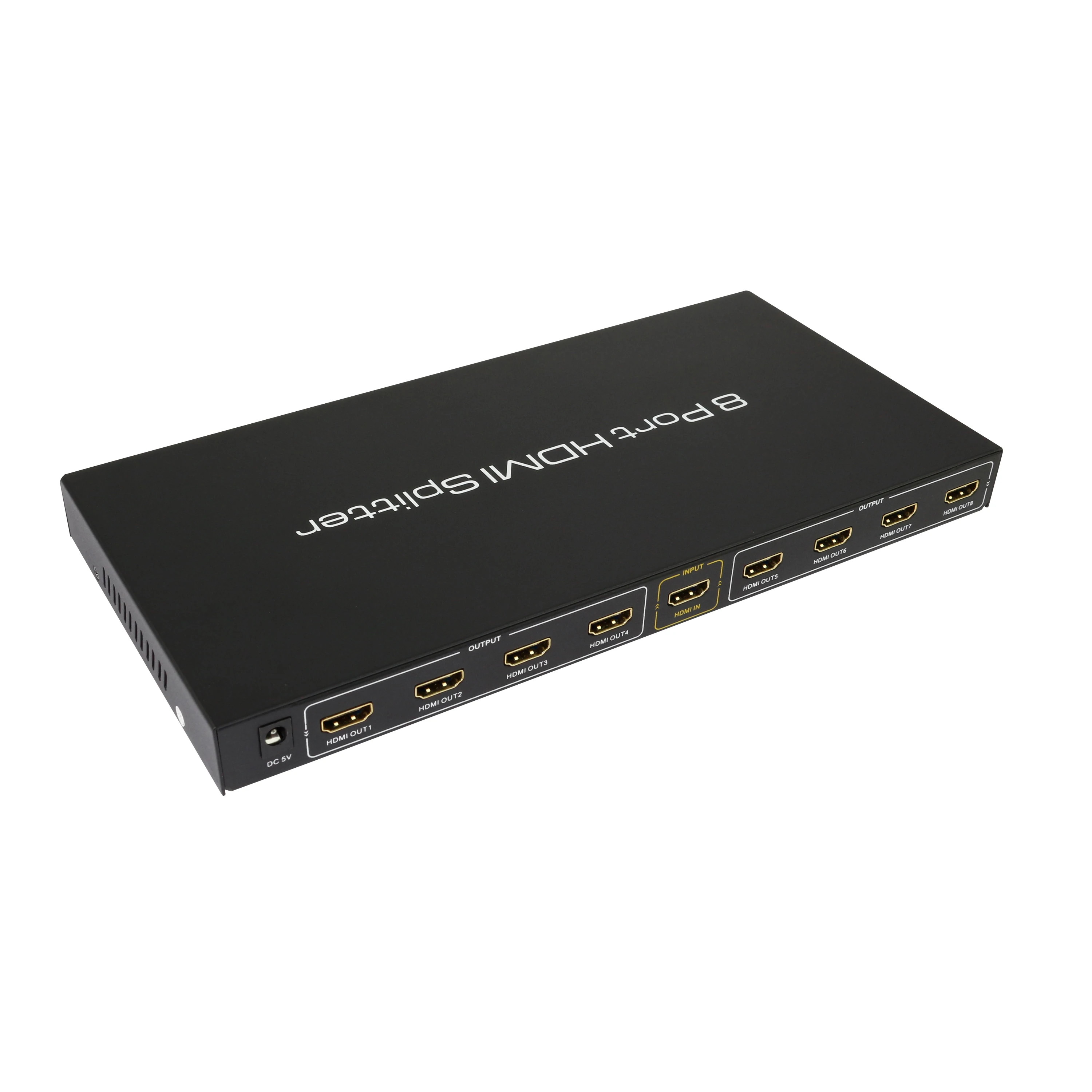HDMI Splitter 1x8  1080P 3D HDCP1.2 CEC HDMI 1.3b 1 In 8 Out Split for TV