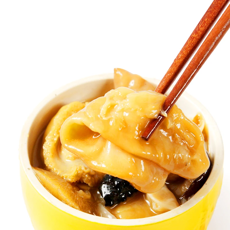 Fujian cuisine Buddha jumping over the wall heating instant soup Fujian abalone sea cucumber flower glue stew cup