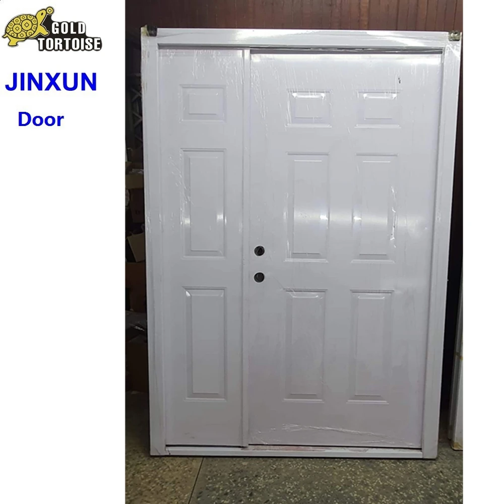 Half Lite Steel Entry Door Slab Without Glass
