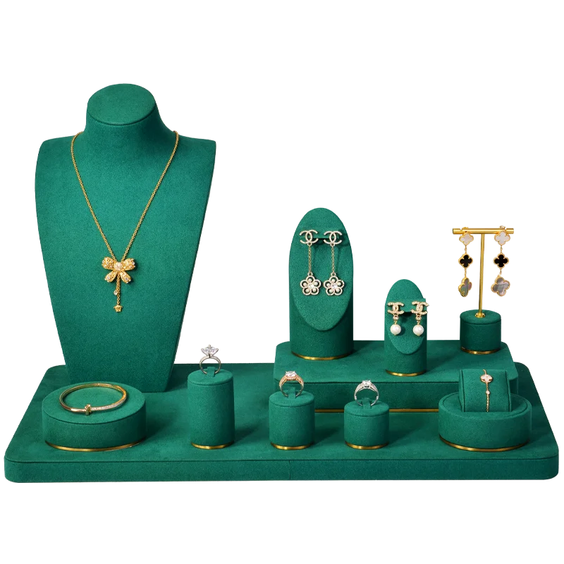 Новое поступление, витрина из микрофибры, витрина магазина, витрина, серьги, ожерелье, кольцо, стенд, полный комплект